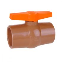 Registro Esfera Pvc Viqua 1.1/4'' Rosca Rosca