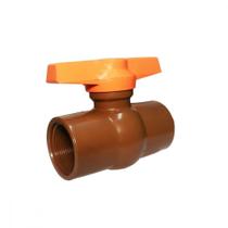 Registro Esfera Pvc Viqua 1'' Rosca Rosca 1030203
