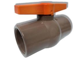 Registro esfera pvc viqua 1" roscável s/ união