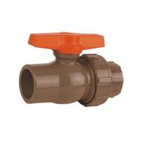 Registro Esfera Pvc Viqua Com Uniao 25Mm
