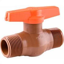 Registro Esfera Pvc Viqua Rosca Externa 3/4''