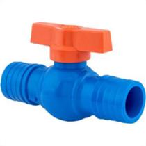 Registro Esfera Reboucas Uniao Dentada Azul 1 - Kit C/5 Unidades Registro Esfera Reboucas Uniao Dentada Azul 1 - Kit C/5 Unidades