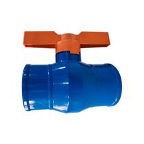 Registro Esfera Roscavel Irrigação PVC Azul 3" Pol (85mm)