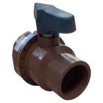 Registro Esfera Solda 50 C/Uniao Auto Travante - Lekat