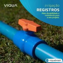 Registro esfera soldável 25mm irriga víqua - embalagem c/ 5 unidades - VIQUA