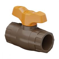 Registro Esfera Tigre Compacto PVC Liso Liso Vs 25Mm