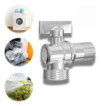 Registro Esfera Torneira Válvula Metal Alavanca Máquina Lavar Roupa Louças Registro Esfera Torneira Válvula Metal Alavanca Máquina Lavar Roupa Louças