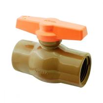 Registro Esfera Viqua Pvc Rosca 1/2 - Kit C/5 PC