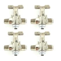 Registro Gás Apis Delta Semi Industrial 1/4 Npt X 3/8 Sae Registro Gás Apis Delta Semi Industrial 1/4 Npt X 3/8 Sae
