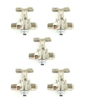 Registro Gás Apis Delta Semi Industrial 1/4 Npt X 3/8 Sae Registro Gás Apis Delta Semi Industrial 1/4 Npt X 3/8 Sae