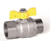 Registro Gas Genebre Reto Borboleta 1/2X1/2Macho Femea 3515 04 Registro Gas Genebre Reto Borboleta 1/2X1/2Macho Femea 3515 04