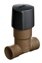 Registro herc sold press facilita 25mm marrom Registro herc sold press facilita 25mm marrom