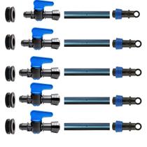 Registro Inicial Chula Fim de Linha 16mm Irrigação Kit 50 Un