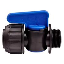 Registro inicial implebrás rosca 3/4 mangueira irrigação santeno - kit 35 Registro inicial implebrás rosca 3/4 mangueira irrigação santeno - kit 35