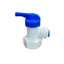 Registro L para Filtro e Purificador Mangueira 1/4 Rosca 3/4