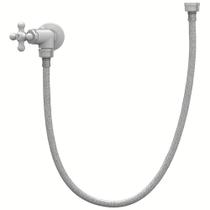 Registro Para Caixa Acoplada Porto Belo 1/4" De Volta Branco 40cm Durín