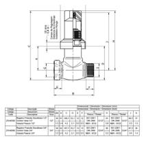 Registro Pressao Base - DN20 - 3/4" - Docol
