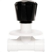 Registro Pressao Plastico Paulina Rosca 1/2'' Branco - Kit C/12 Pecas Registro Pressao Plastico Paulina Rosca 1/2'' Branco - Kit C/12 Pecas