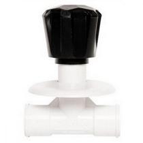 Registro Pressao Plastico Paulina Rosca 1/2'' Branco ./ Kit Com 12 Peças Registro Pressao Plastico Paulina Rosca 1/2'' Branco ./ Kit Com 12 Peças