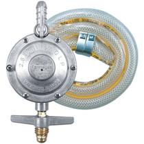 registro regulador click fogão cooktop mangueira pvc 1,20mt