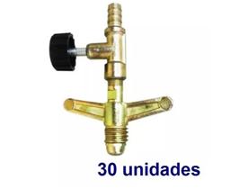 Registro Regulador De Gás Alta Pressão P13 Botijão 30 Peças (02D1)