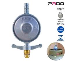 Registro Regulador Válvula Gás Botijão Cozinha Pado FP 0111