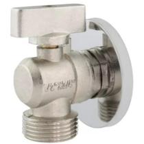 Registro Torneira De Metal Para Bebedouro Máquina De Lavar Louça Roupa Com Rosca 1/2 X 3/4 Polegadas