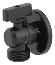 Registro Torneira Maquina Lavar Metal Tanque Filtro Multiuso Preto