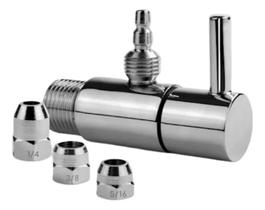 Registro Universal para Purificador Água 1/4 Volta Adaptador 1/2"