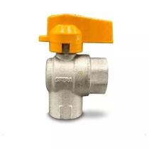 Registro Válvula Abre E Fecha Gás F/f Angular 1/2 Polegada Registro Válvula Abre E Fecha Gás F/f Angular 1/2 Polegada