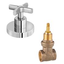 Registro Válvula de Gaveta Com Acabamento Invicta - Docol