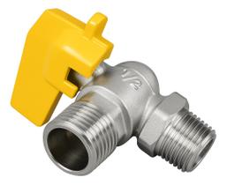 Registro Válvula Esf Angular Macho X Macho Gás Encanado 1/2 Registro Válvula Esf Angular Macho X Macho Gás Encanado 1/2