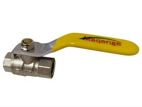 Registro Válvula Esfera 1/4 Fêmea X 1/4 Fêmea - Maqenge Registro Válvula Esfera 1/4 Fêmea X 1/4 Fêmea - Maqenge