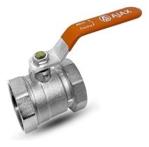 Registro Válvula Esfera 3/4 Polegada Metal Rosca Ajax A40002 Registro Válvula Esfera 3/4 Polegada Metal Rosca Ajax A40002