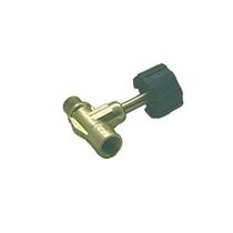 Registro Zamac 1/8” NPT M x F Tampa plástica