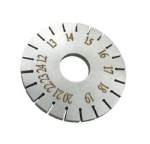 Regla medidora para cuerdas de piano TUOREN de acero inoxidable 4x4x0,3 cm Regla medidora para cuerdas de piano TUOREN de acero inoxidable 4x4x0,3 cm