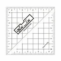 Regla para Patchwork Bloc Loc Triángulo de Acrílico 11x11 cm Regla para Patchwork Bloc Loc Triángulo de Acrílico 11x11 cm