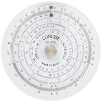 Regra de cálculo circular CONCISE 100973 8,4 cm