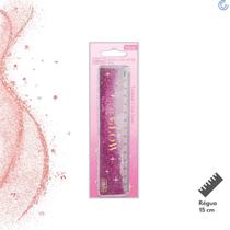Régua 15 cm Glitter - Tilibra Régua 15 cm Glitter - Tilibra