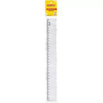 Régua 30 CM Cristal Waleu