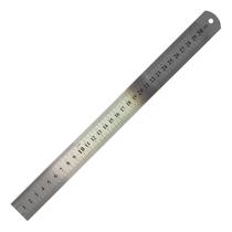 Régua 30cm Aço Inox Escolar Escritório Casa Estudos. Régua 30cm Aço Inox Escolar Escritório Casa Estudos.