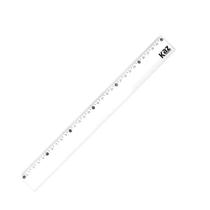 Regua 30cm cristal kz373