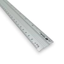 Régua 30cm de Alumínio Alta Resistência e Precisão