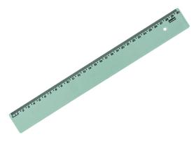 Régua 30cm Waleu new line verde pastel