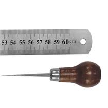 Regua 60cm 24 Polegada Aco Inox Profissional + Agulhao Furar