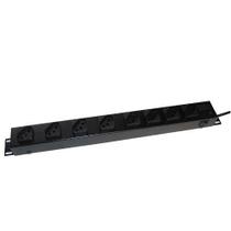 Régua 8 Tomadas Rack 19 110V/220V 2200 Watts Padrão