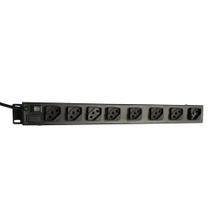 Régua 8 Tomadas Rack 19 Polegada Cabo 3M - 110V /220V 2200W