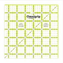 Régua acolchoada Omnigrid Omnigrip antiderrapante de 6,5 x 6,5 polegadas Régua acolchoada Omnigrid Omnigrip antiderrapante de 6,5 x 6,5 polegadas
