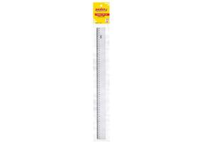 Régua Acrilica 50cm Cristal Waleu