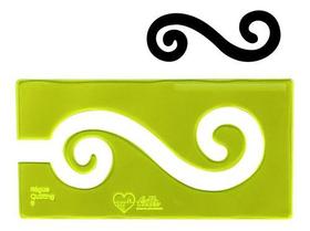 Regua Acrílico Patchwork Quilt Livre Em S Quilting Bordado Regua Acrílico Patchwork Quilt Livre Em S Quilting Bordado